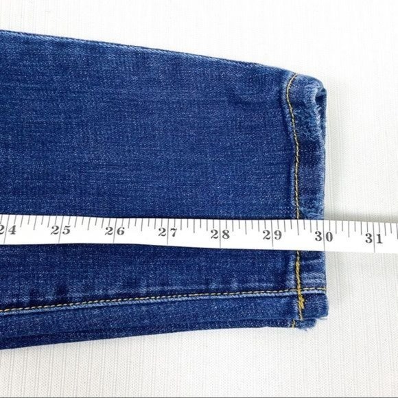 CAbi Dover Skinny Medium Wash Denim Jeans Size 0 #3385 - Picture 7 of 13